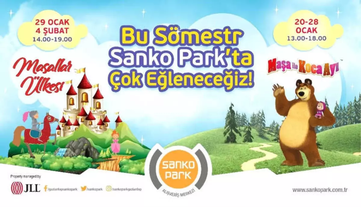 Sanko Park\'tan Çocuklara Sömestr Tatili Armağanı