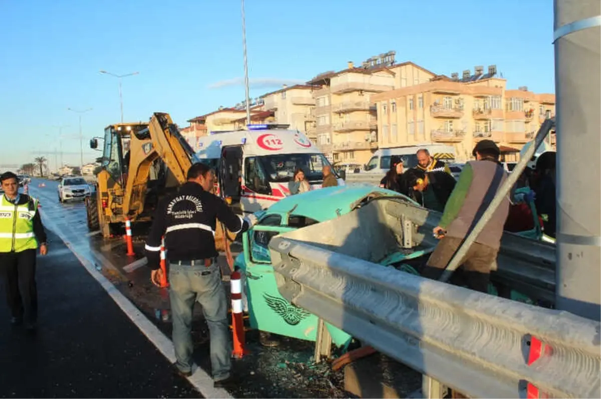 Stepne Sürücüyü Ölümden Kurtardı