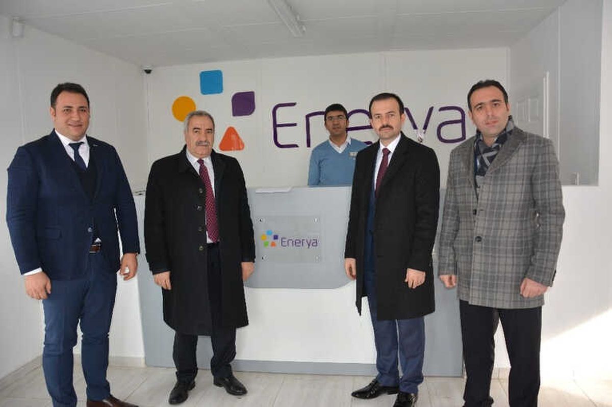Tercan\'da İlk Doğal Gaz Aboneliği Yapıldı