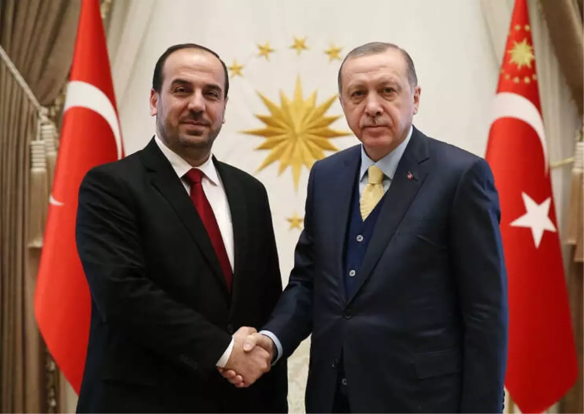 Cumhurbaşkanı Erdoğan, Nasr Hariri\'yi Kabul Etti