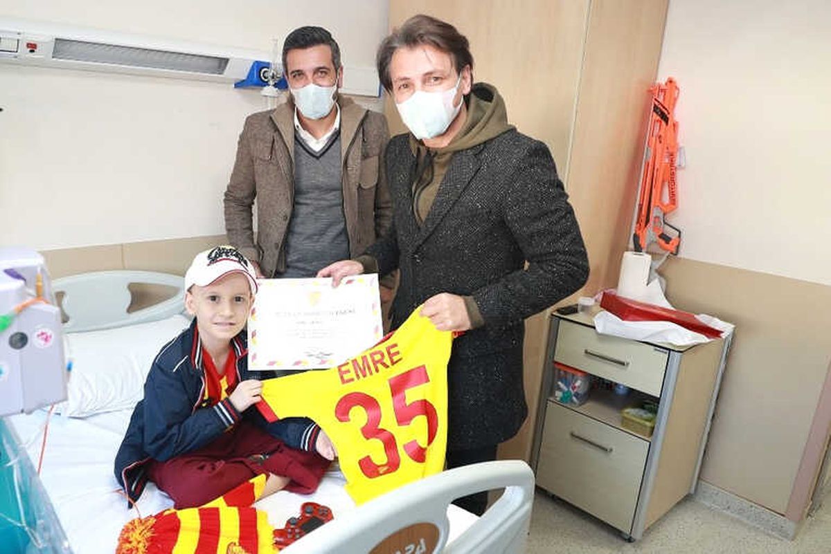 Göztepe\'den Minik Taraftarına Jest