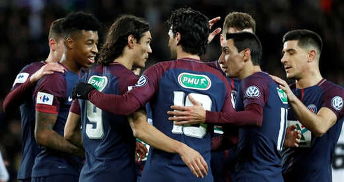 PSG, Guingamp\'ı 4-2 Yenerek Fransa Kupasında Çeyrek Finale Yükseldi