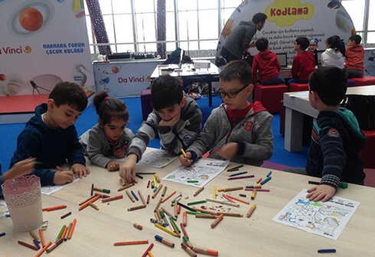 Robotik Planet Atölyesi Marmara Forum\'da