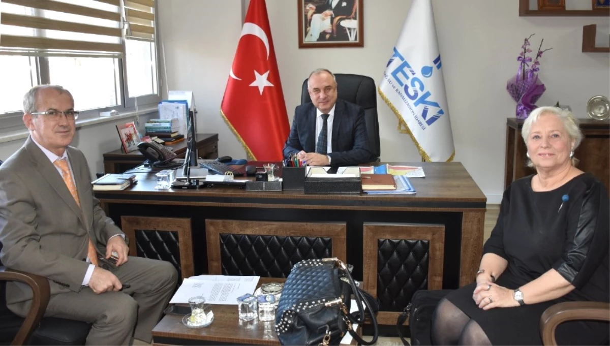 Teski Genel Müdürü Başa, Arkeolog Prof. Dr. Neşe Atik\'i Ağırladı
