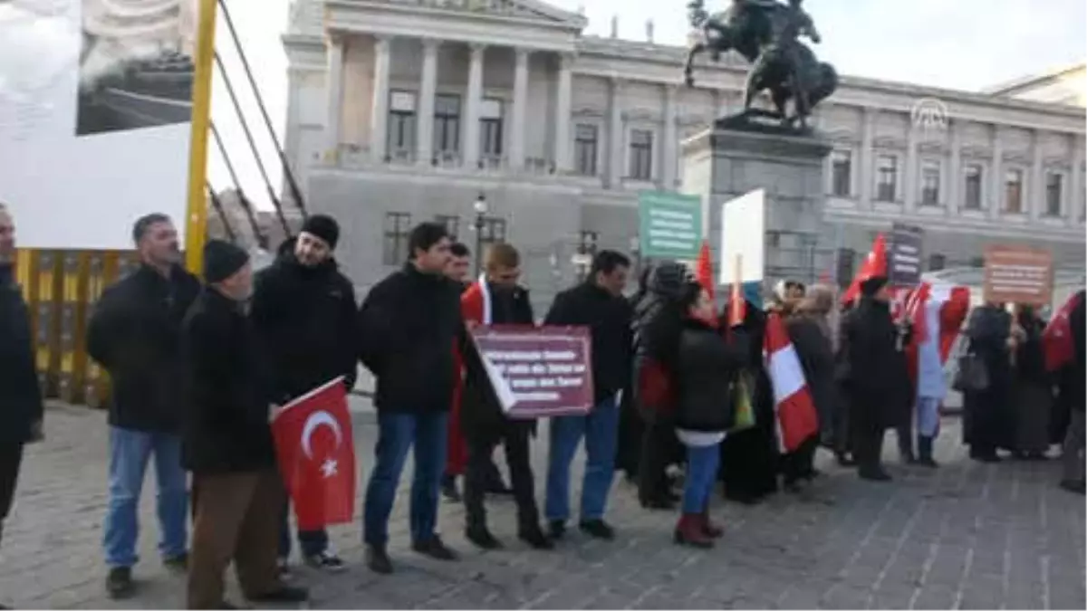 Uetd) Avusturya Şubesinden "Zeytin Dalı Harekatı"Na Destek