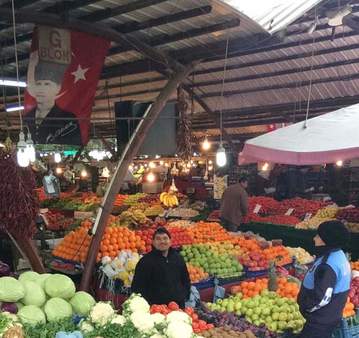 Alaşehir\'de Pazarcı Esnafından Afrin\'e Destek