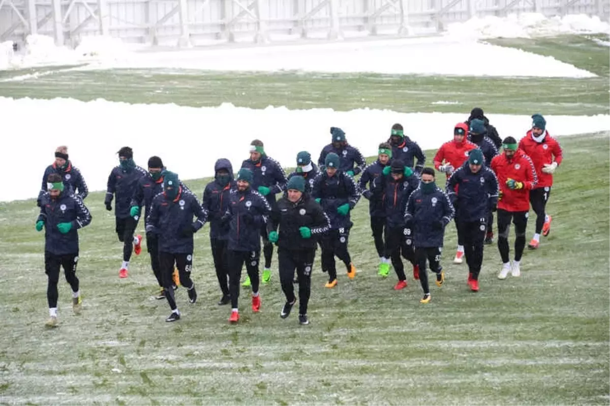 Atiker Konyaspor, Gençlerbirliği Maçının Son Çalışmasını Yaptı