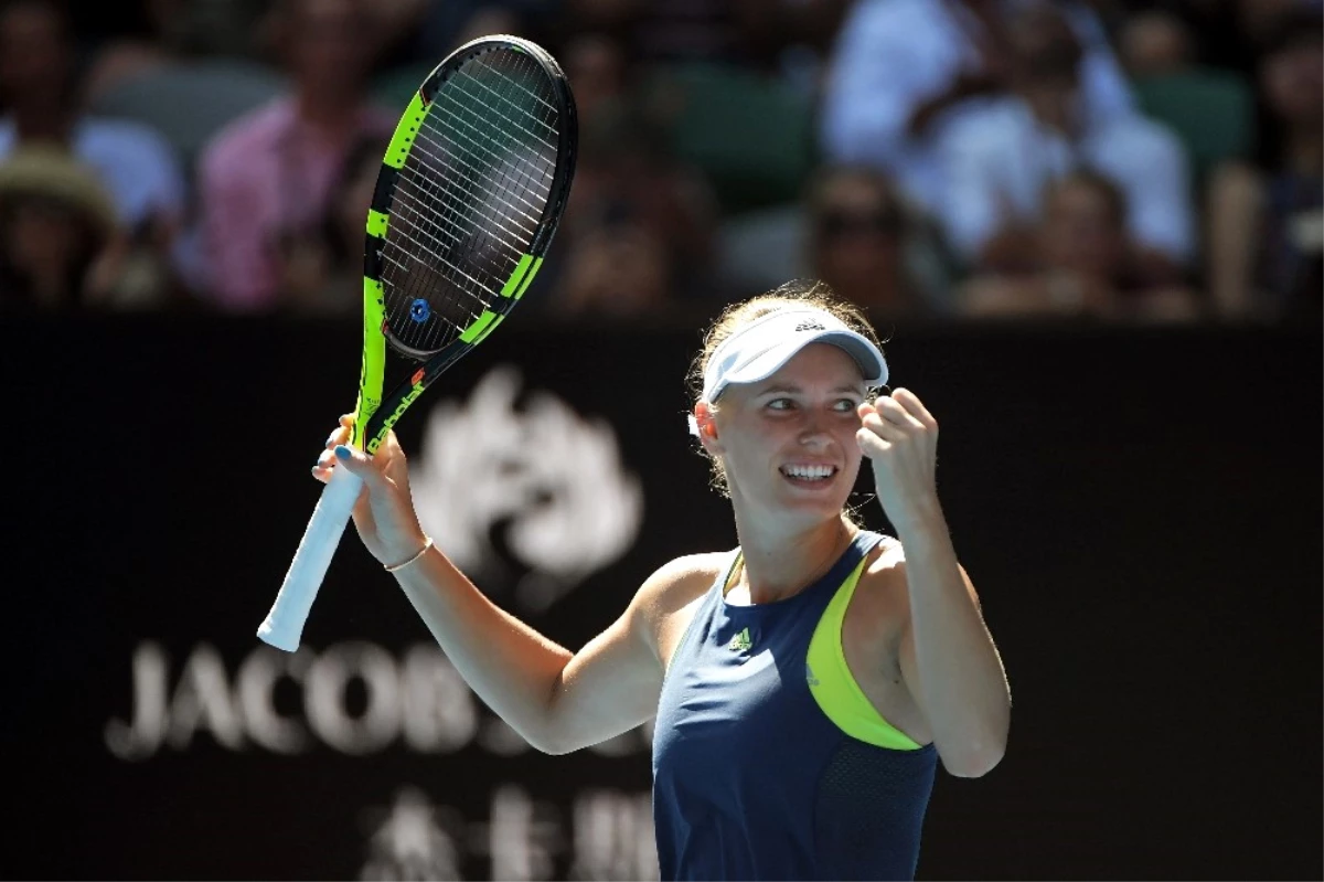 Avustralya Açık\'ta Kadınla Finalin Adı Halep - Wozniacki Oldu