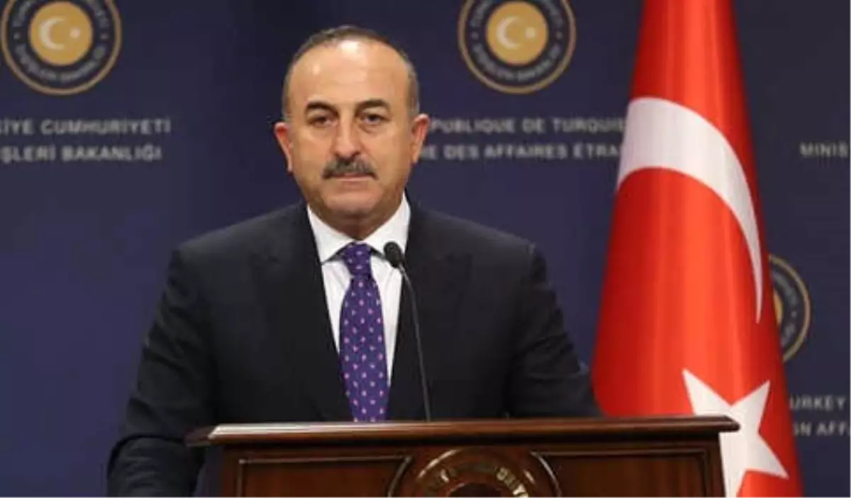 Çavuşoğlu: ABD\'nin Açıklaması Önceden Yazılmış