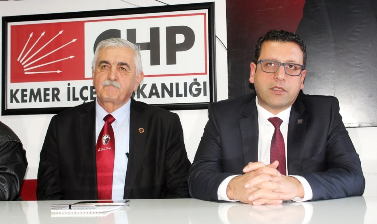 CHP\'li İlçe Başkanı, Belediye Başkanını Şikayet Etti