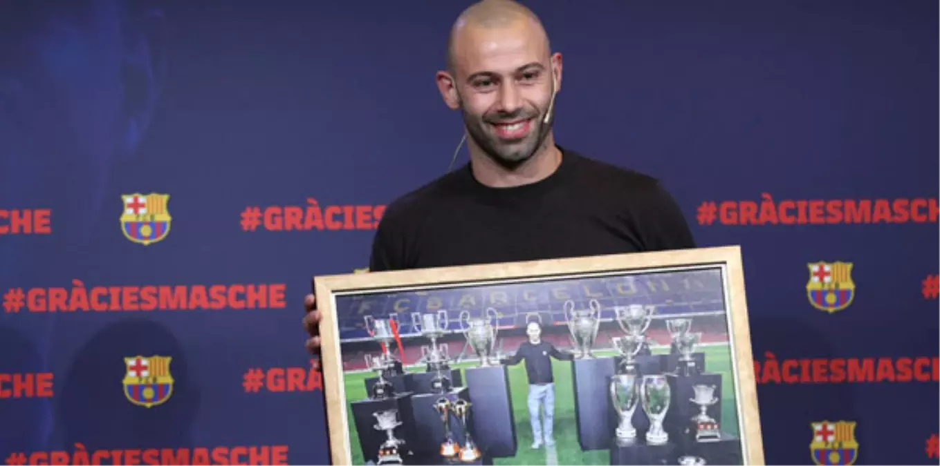 Mascherano, Barcelona\'ya Veda Etti