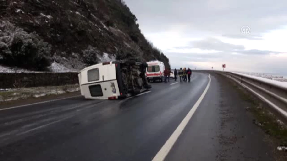Minibüs Devrildi: 6 Yaralı - Zonguldak