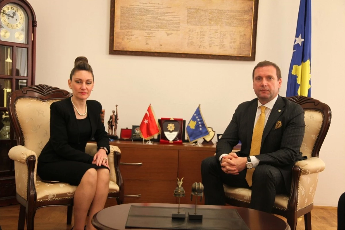 Priştine Büyükelçisi Kılıç, Kosova İçişleri Bakanı Sefaj ile Görüştü