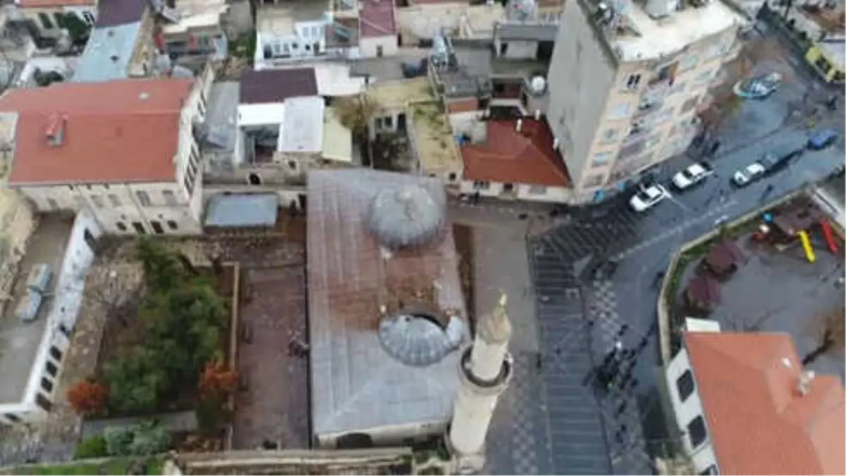 Roket İsabet Eden Cami Havadan Görüntülendi