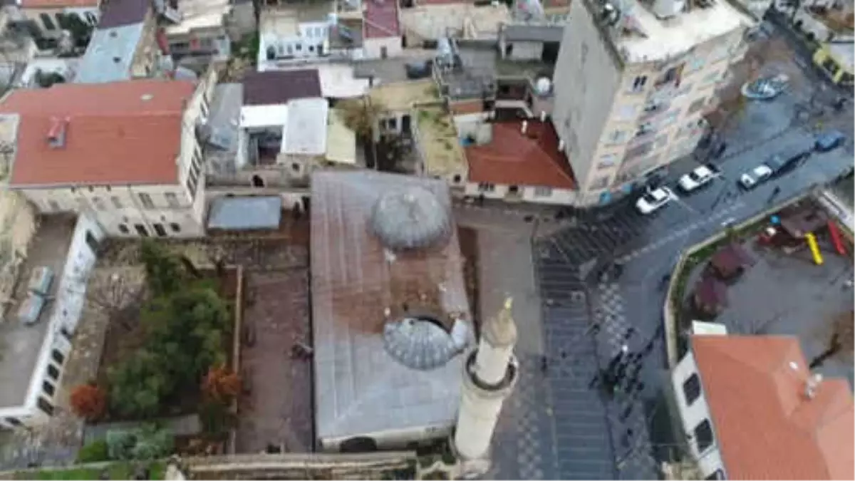 Roket İsabet Eden Cami Havadan Görüntülendi