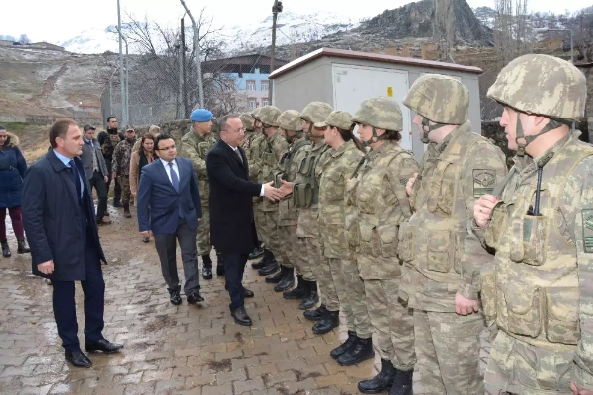 Vali Ali Fuat Atik, Pervari İlçesinde İncelemelerde Bulundu