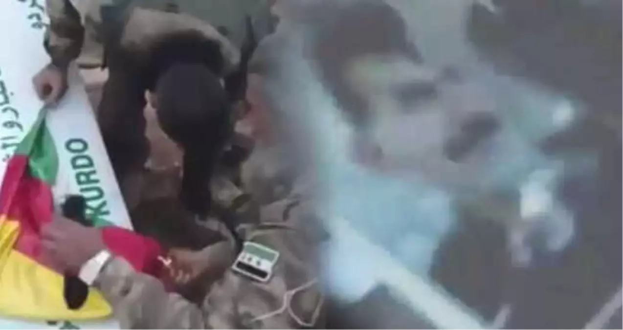 YPG Karargahı Ele Geçirildi, Öcalan Posterleri Ayaklar Altına Alındı