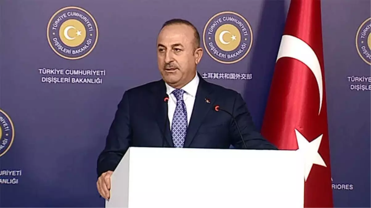 Bakan Çavuşoğlu\'ndan Amerika\'ya Sert Tepki