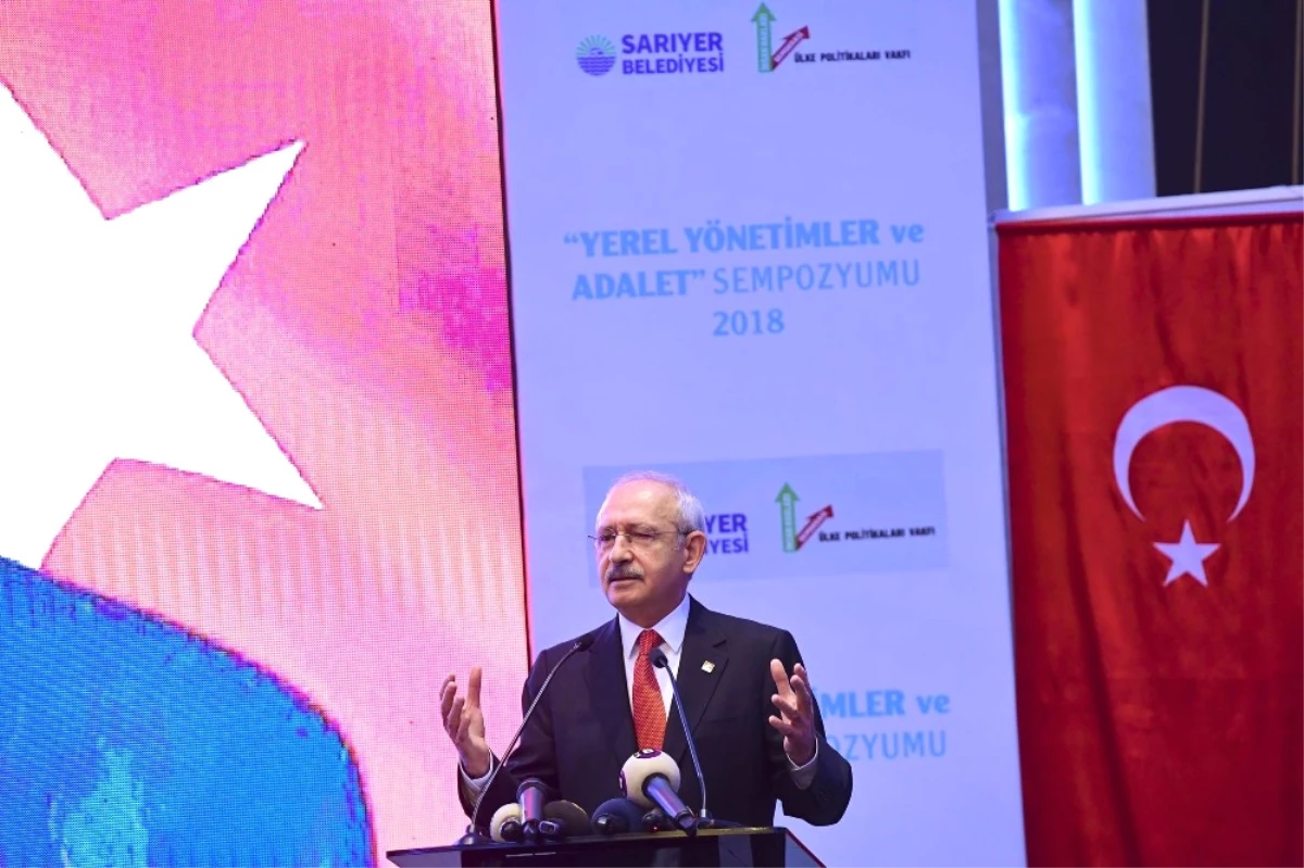 CHP Lideri Kılıçdaroğlu: "En Alttaki Hakim En Üstteki Hakime \'Ben Seni Tanımam\' Diyor