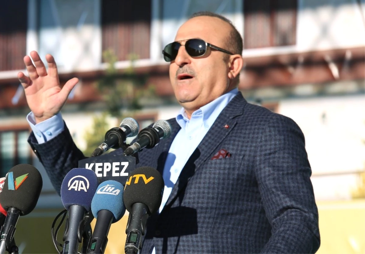 Dışişleri Bakanı Mevlüt Çavuşoğlu: "Ne Fazla Uzamasın, Kardeşim Bittiği Yere Kadar Gideceğiz,...