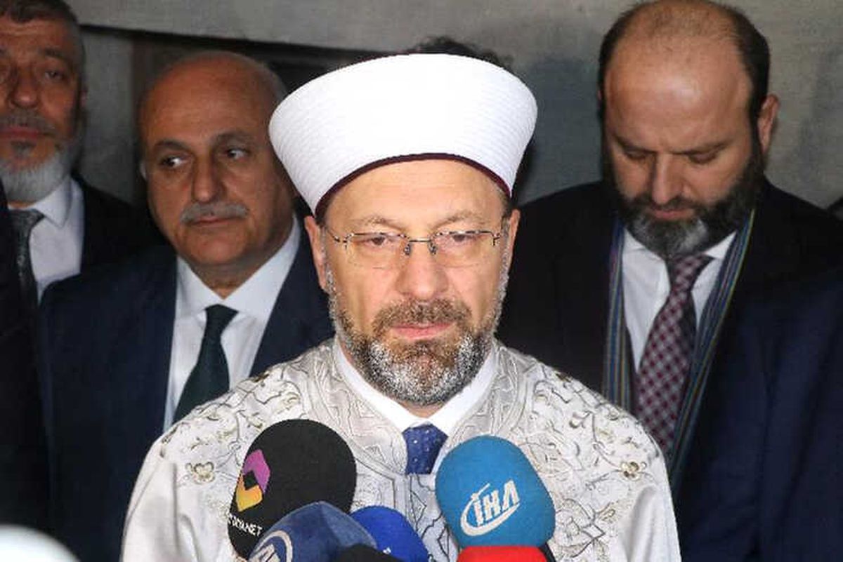 Diyanet İşleri Başkanı Erbaş\'tan, Çalık Camii\'ne Ziyaret