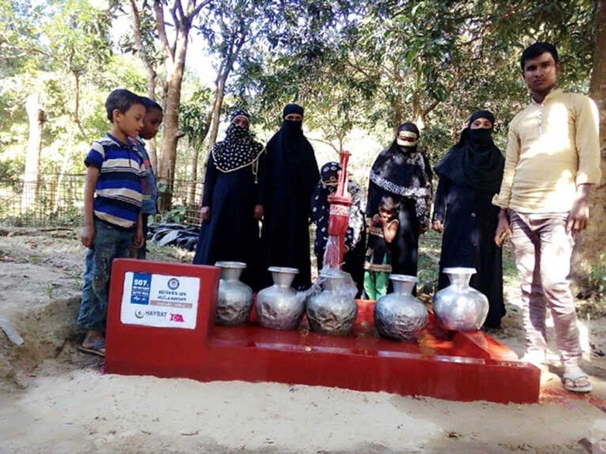 Eğitim-Bir-Sen Muğla Şubesi\'nden Arakan\'a Su Kuyusu
