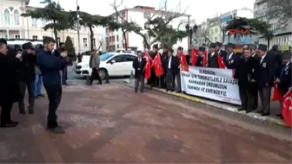 Tekirdağlı Gazilerden Afrin\'deki Mehmetçiklere Destek