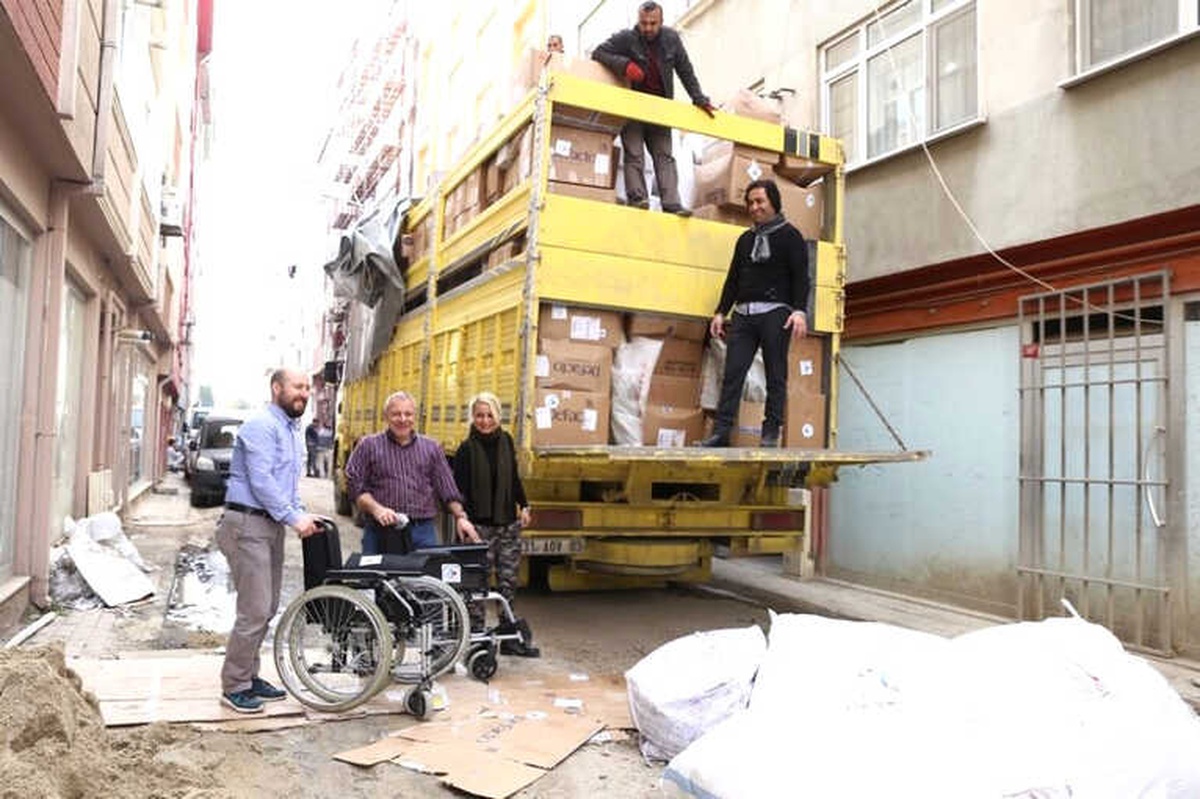 Ahmet Yesevi Derneğinden Türkmen Dağı\'na Yardım