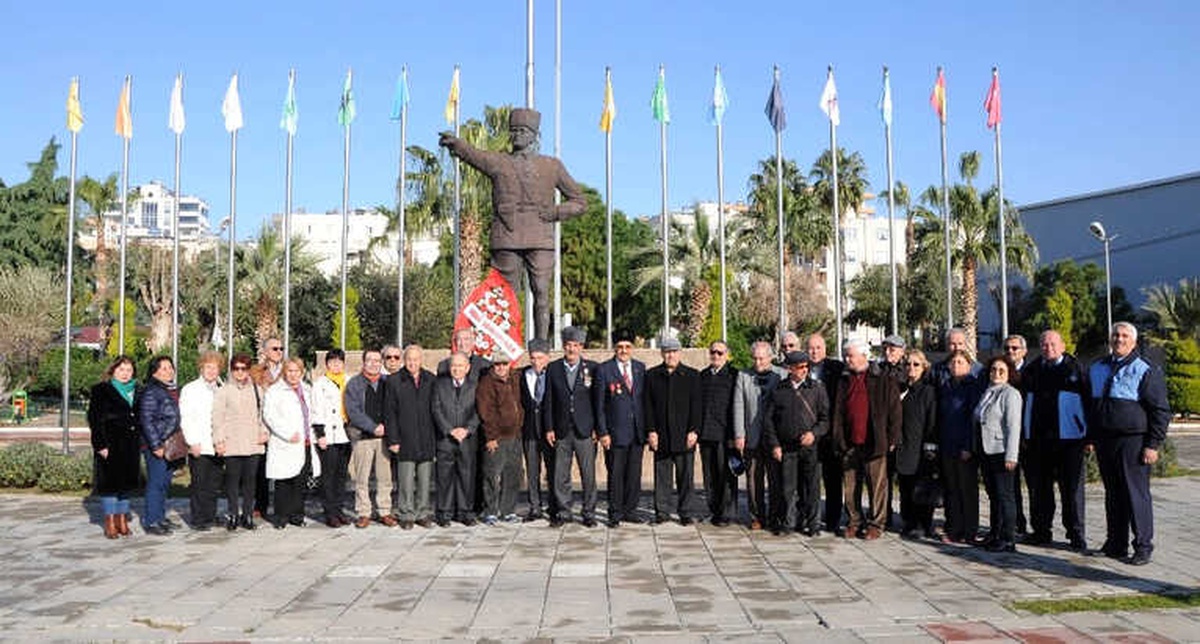 Atatürk\'ün Erdemli\'ye Gelişinin 93. Yıl Dönümü Kutlandı