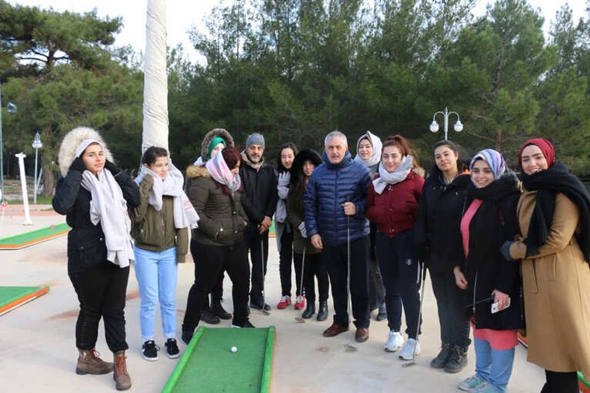 Başkan Remzi Aydın, Antalya\'daki Kış Kampını Ziyaret Etti