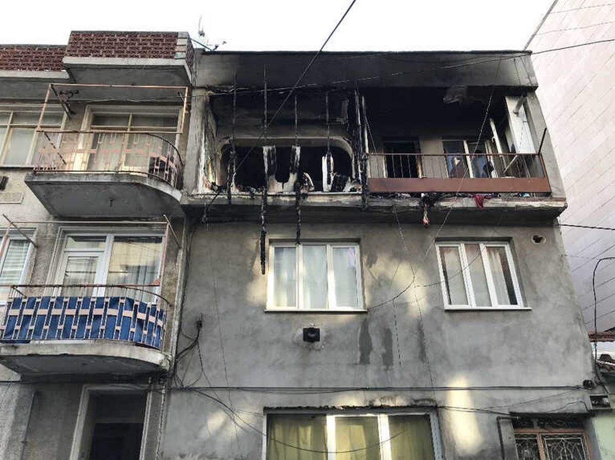 Bursa\'da Ev Yangını
