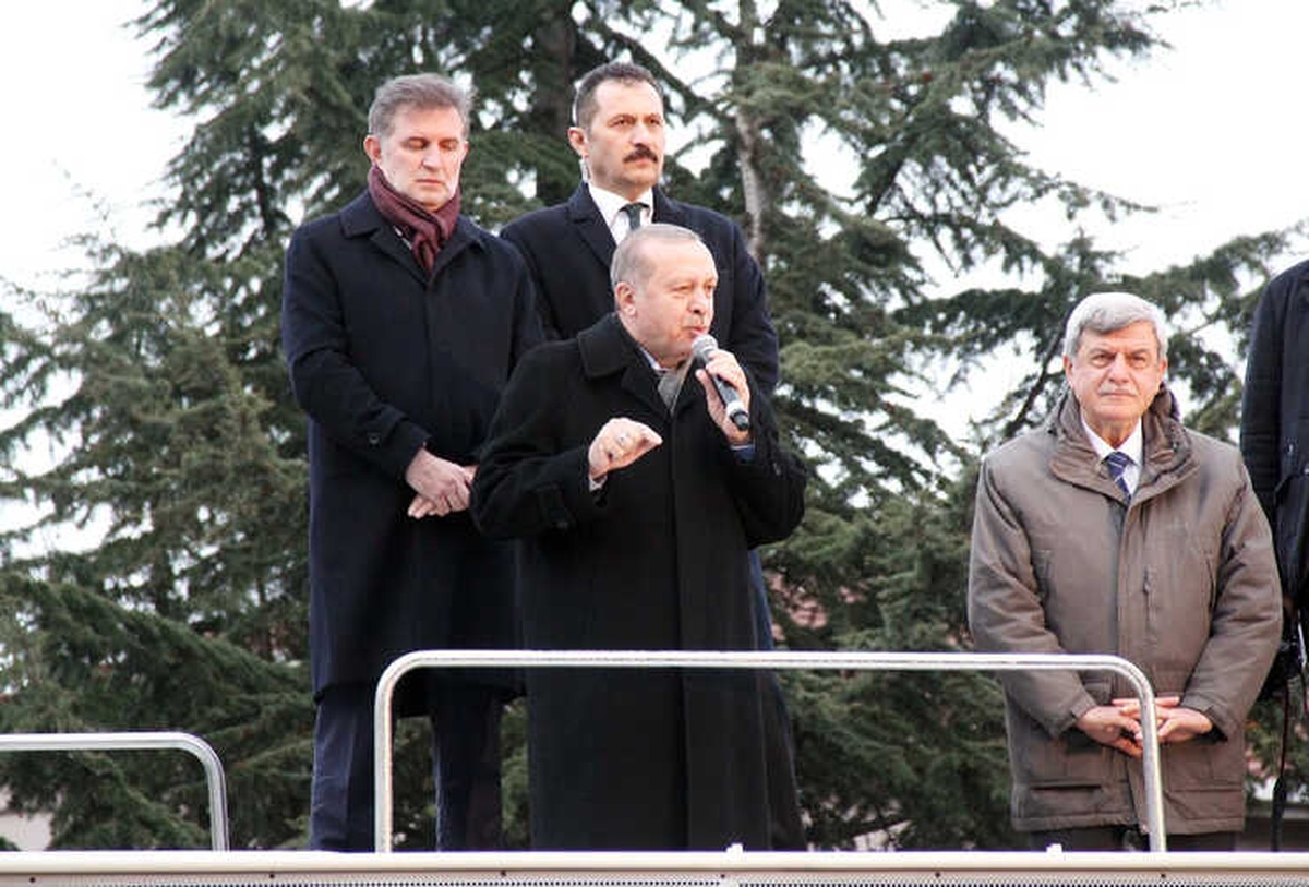 Erdoğan, Yuvacık\'ta Vatandaşlara Seslendi