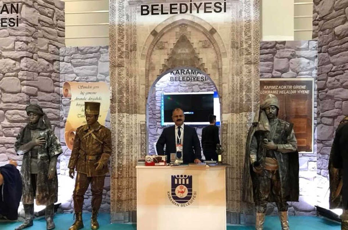 Karaman Belediyesinin Emitt Fuarında Açtığı Stant Büyük İlgi Gördü