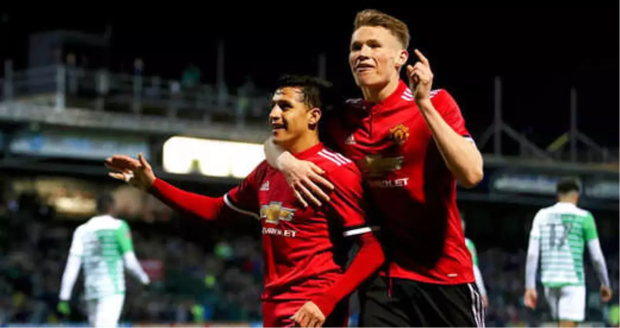 Manchester United, Federasyon Kupasında Yeovil\'i 4-0 Yendi