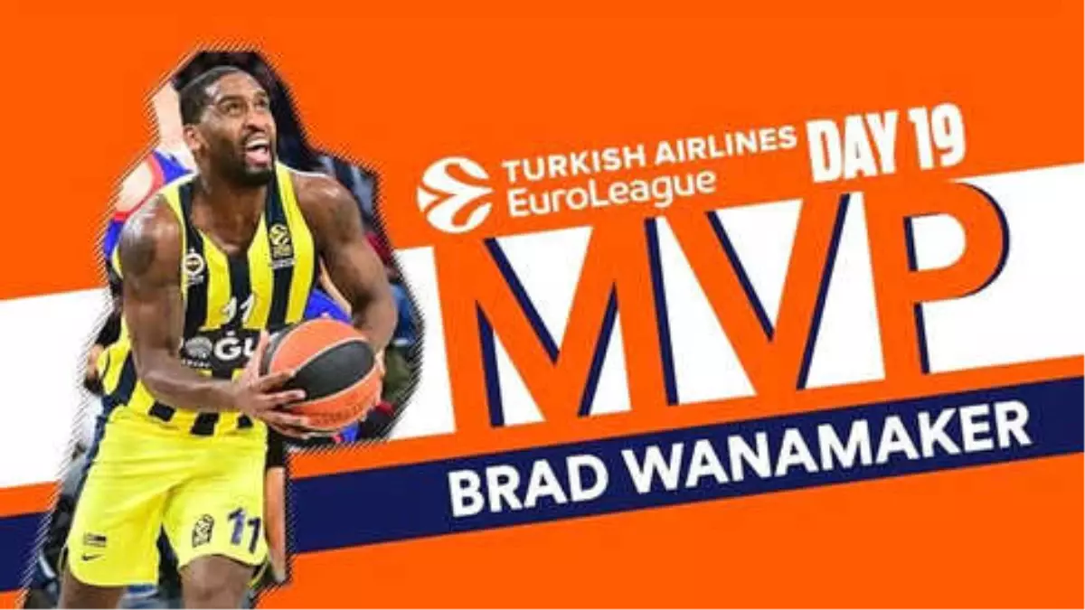 Mvp Unvanı Bir Kez Daha Wanamaker\'ın