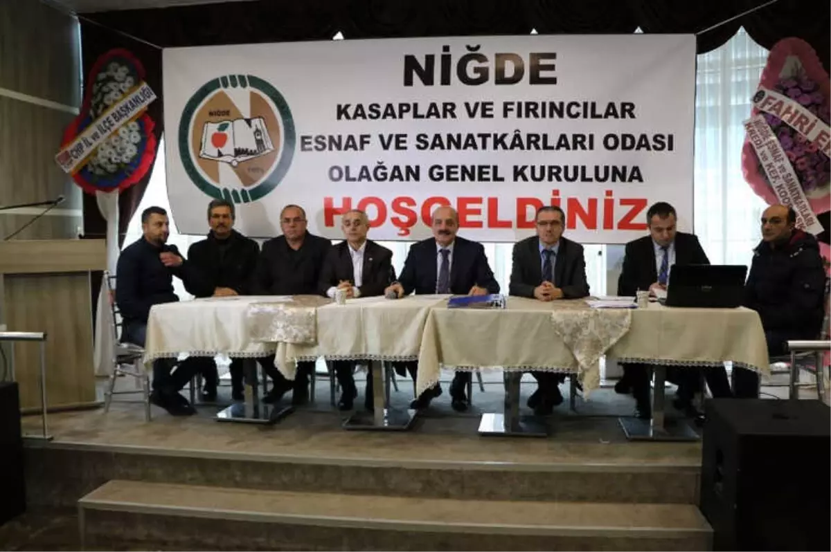 Niğde Kasaplar ve Fırıncılar Odası Genel Kurulu Yapıldı