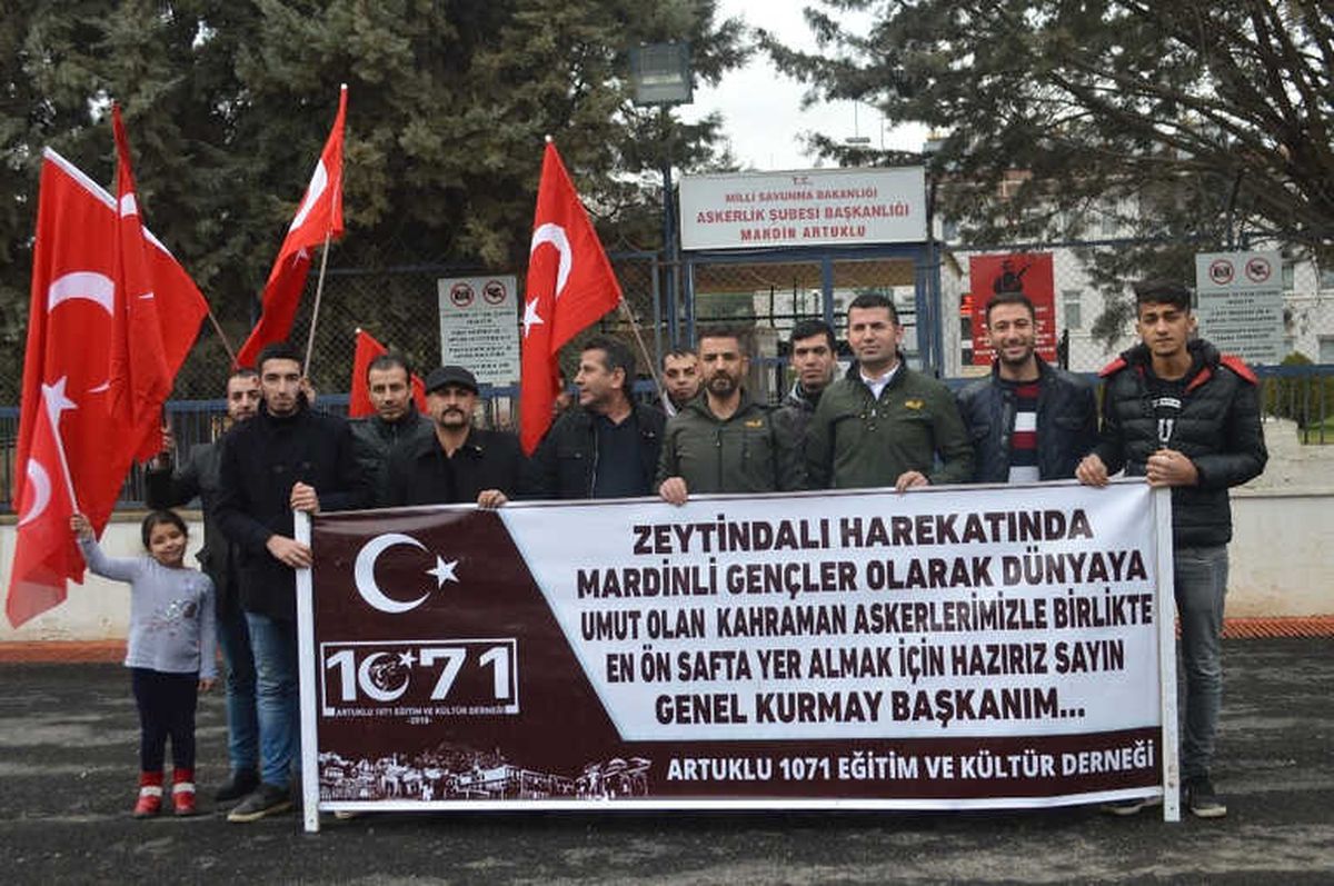 Vatansever Gençler Askerlik Şubesine Akın Etti