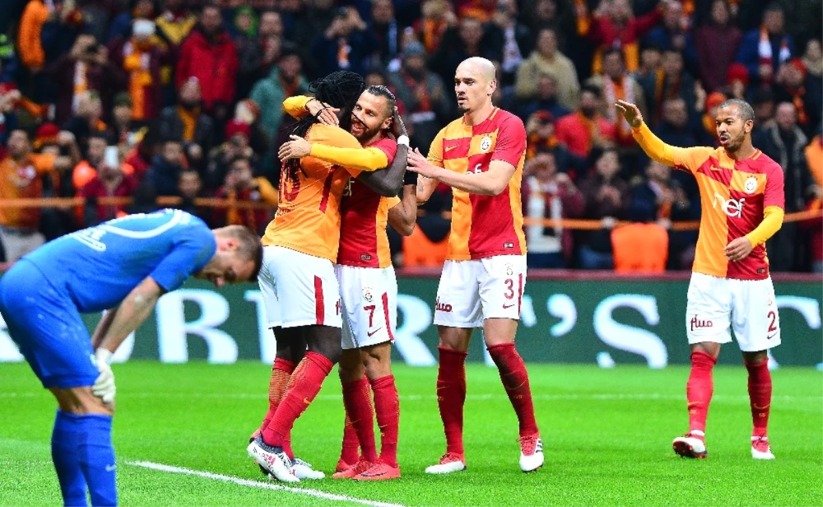 Süper Lig: Galatasaray: 2 - Osmanlıspor: 0 (Maç Sonucu)
