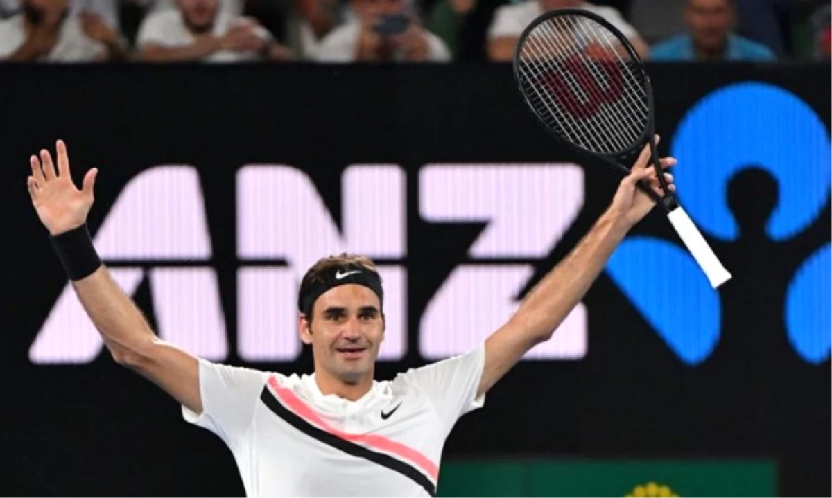 Avustralya Açık\'ta Şampiyon Roger Federer