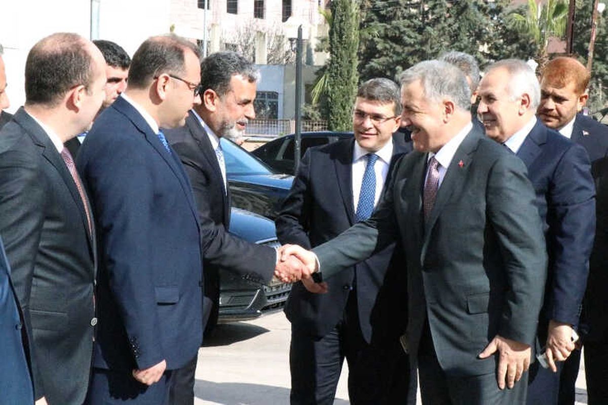 Bakan Arslan Reyhanlı\'da