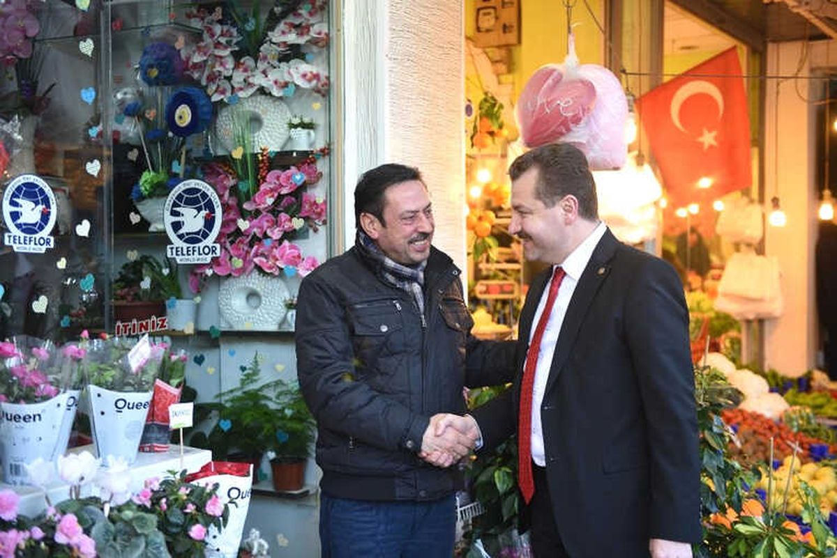 Başkan Yılmaz, Halkın İçinde