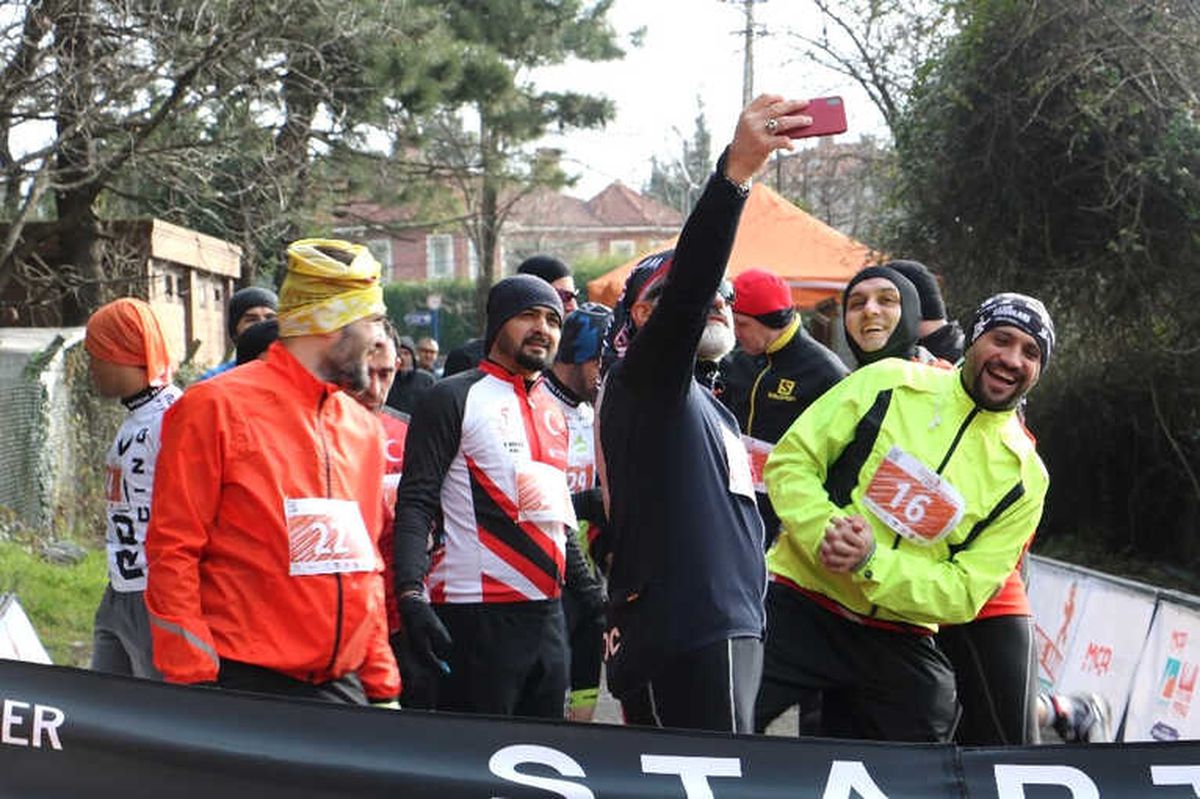 Çekmeköy\'de Kurabiye Adam Kros Duatlon Yarışları Renkli Anlar Oluşturdu