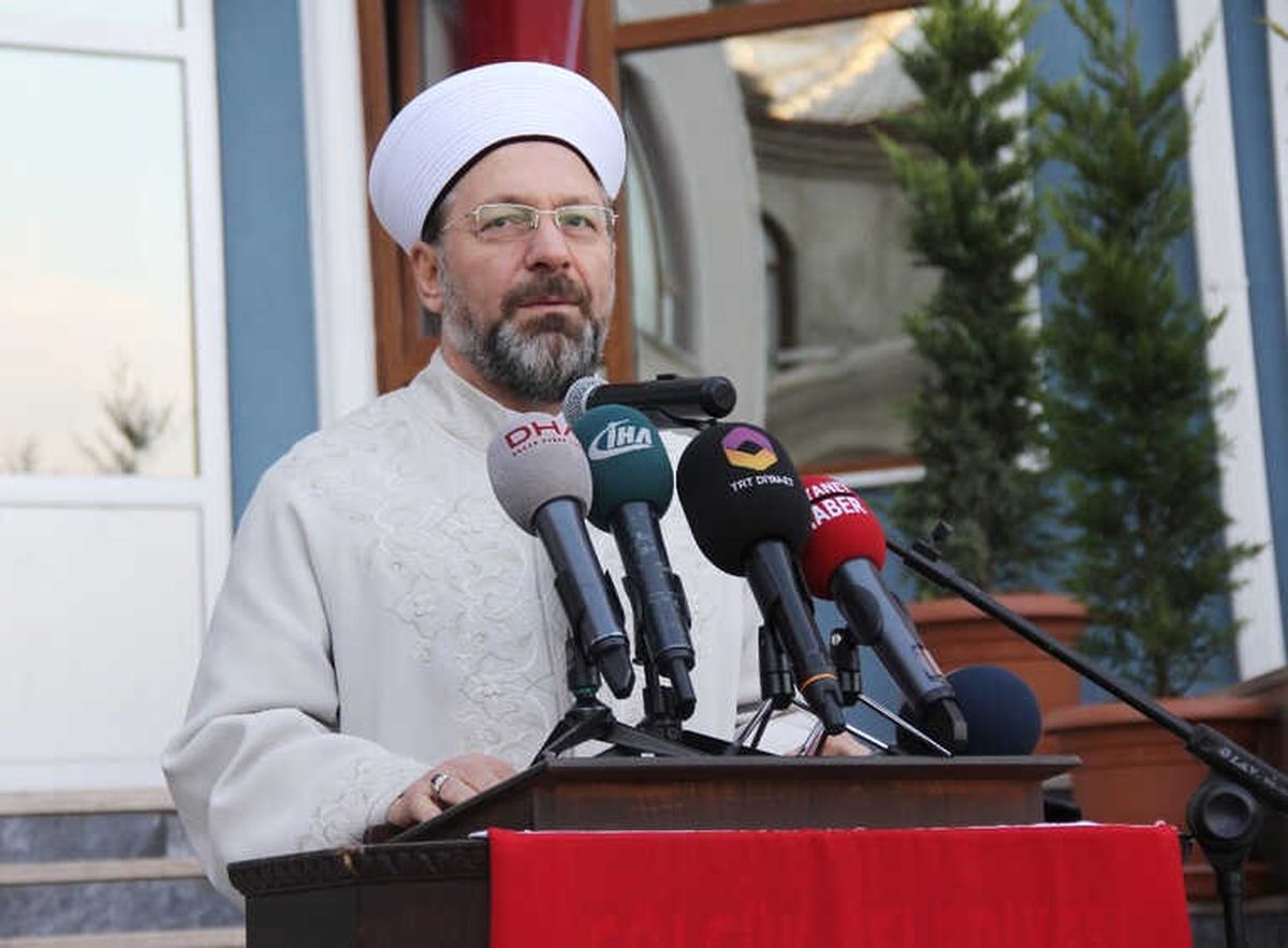 Diyanet İşleri Başkanı Prof Dr. Ali Erbaş Açıklaması