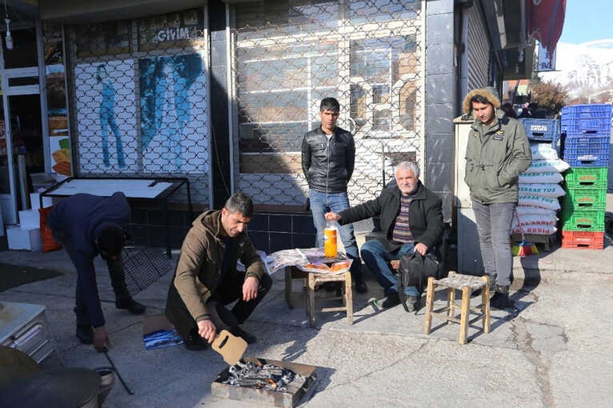 Kış Günü Mangal Keyfi