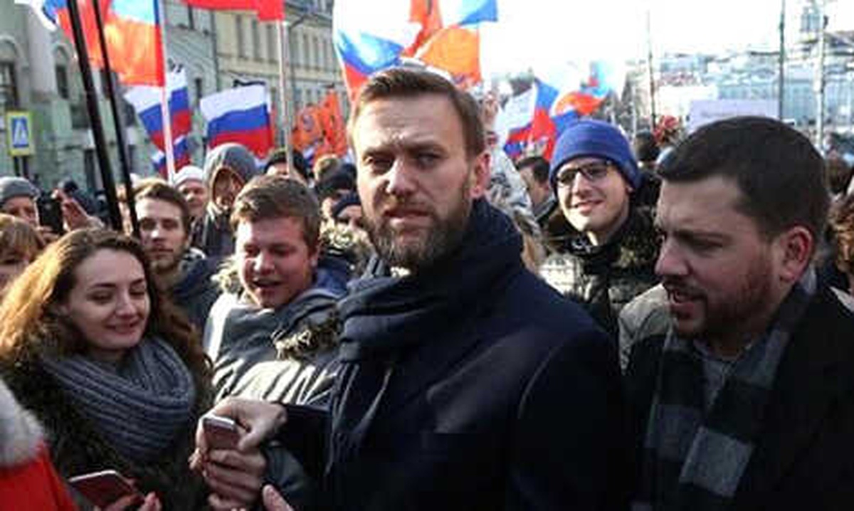 Rus Muhalefet Liderinin Ofisine Baskın