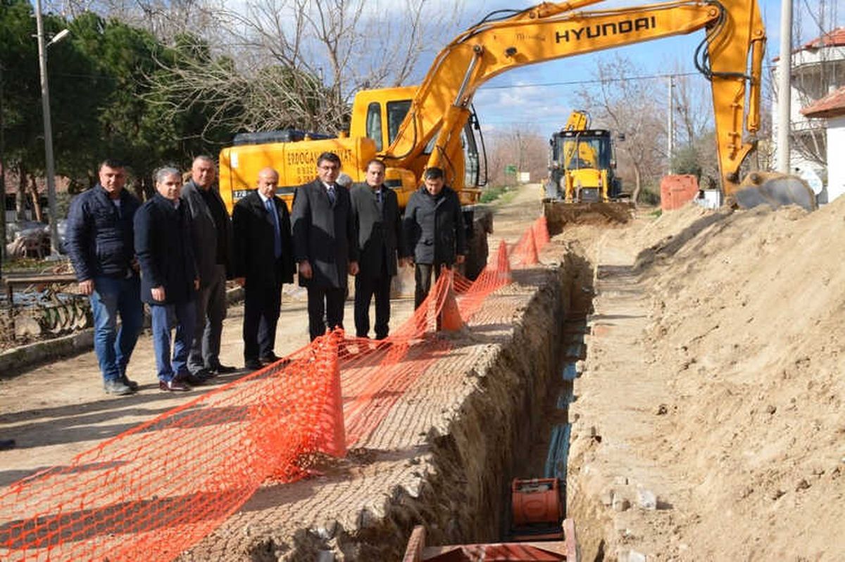 Sarıgöl\'de 116 Kilometrelik Altyapı Çalışması