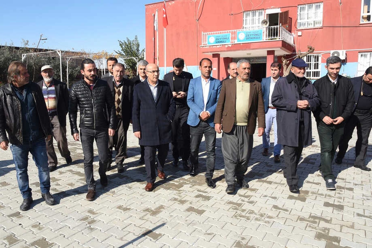 Vali Demirtaş Okul İnşaatını İnceledi