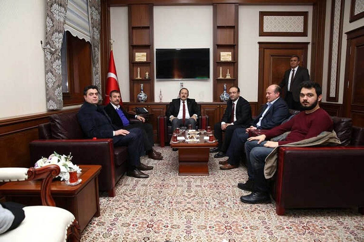 AK Parti Bayburt Milletvekili Kavcıoğlu, Vali Pehlivan\'ı Ziyaret Etti