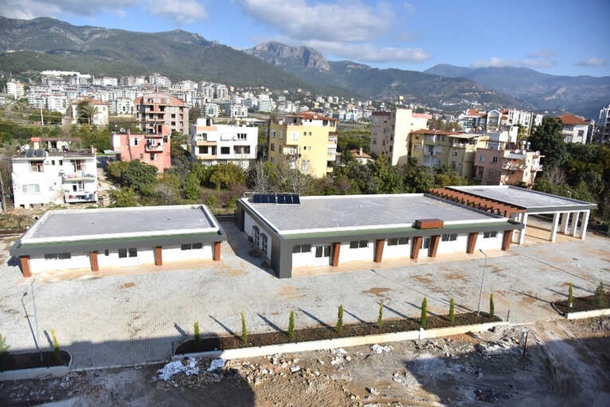 Alanya\'ya Cenaze Hizmetleri Binası