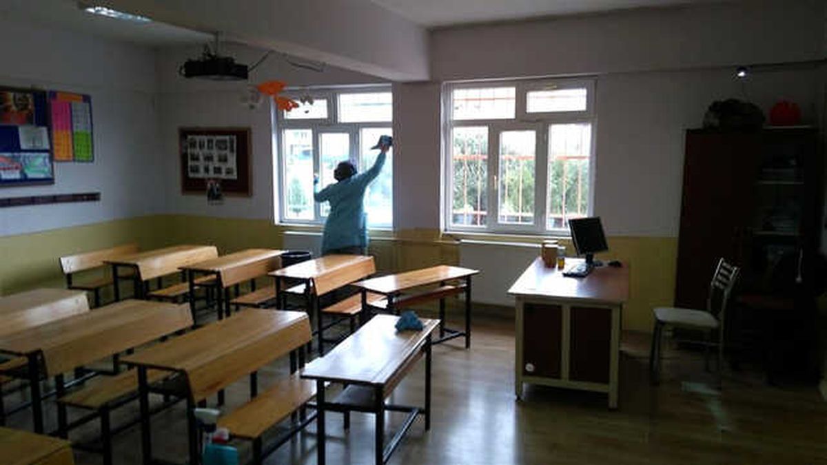 Edremit\'te Okullarda Sömestr Bakımı